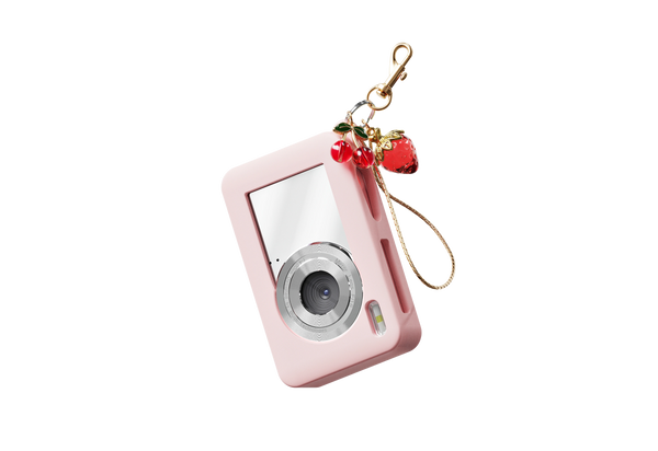 Protective Silicone Case + Bag Charm